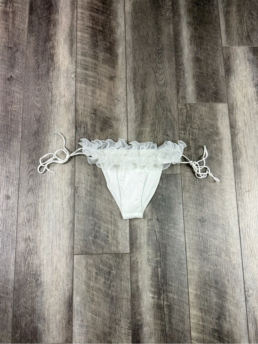 Skims White Bikini Bottoms